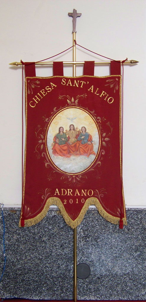 Stendardo Chiesa Sant'Alfio Adrano