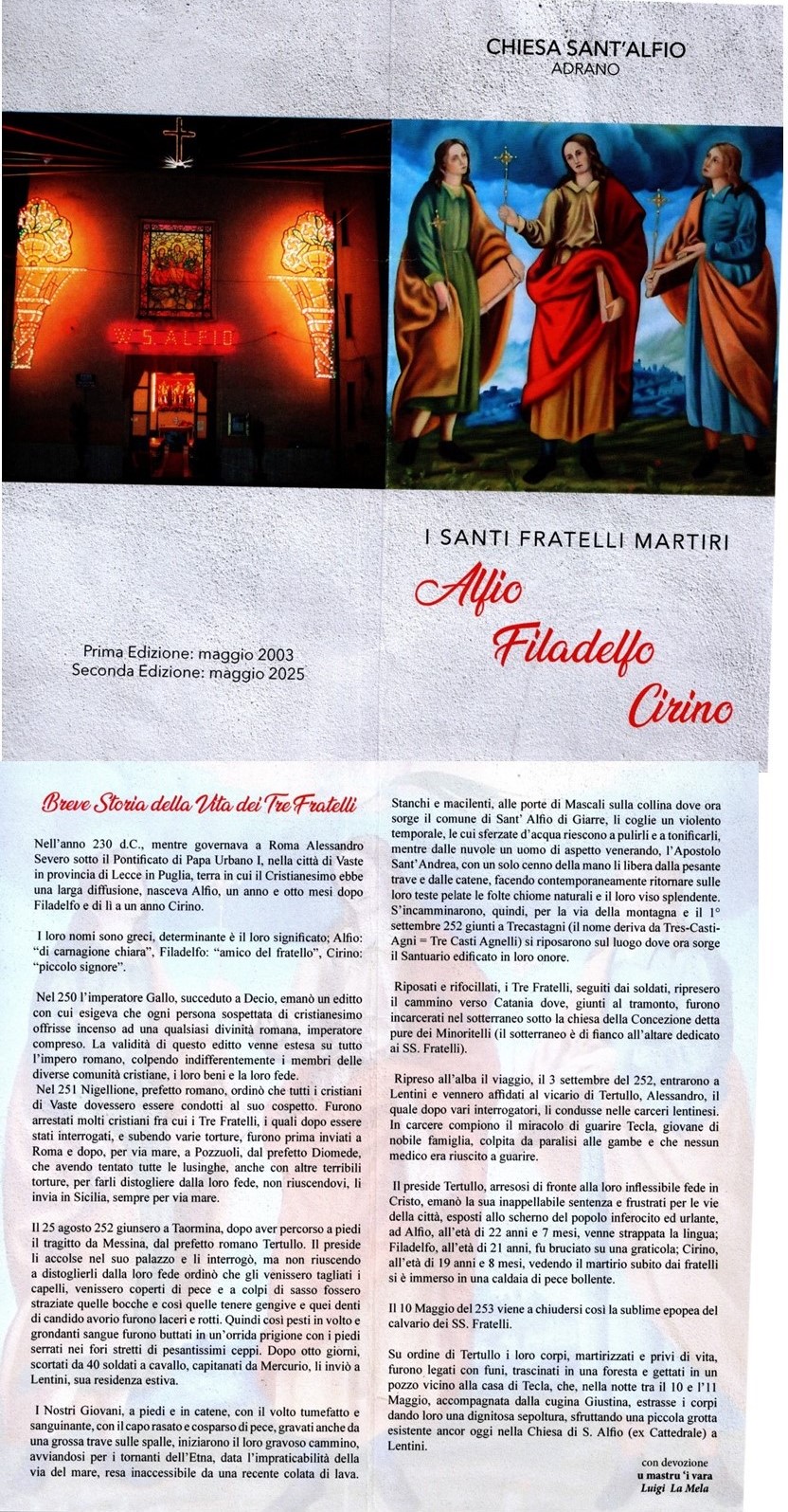 Storia dei Fratelli Martiri