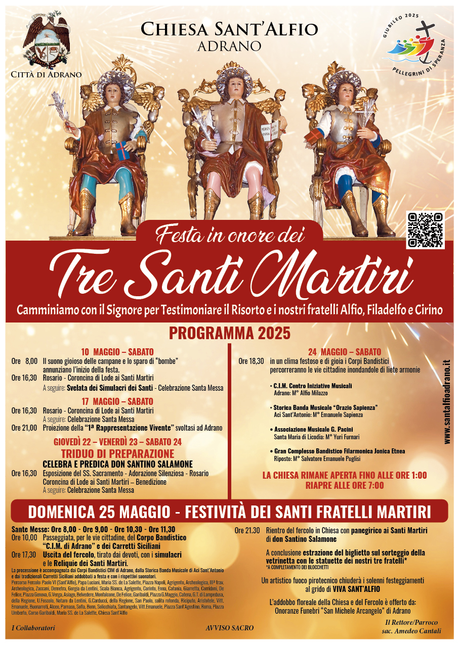 Festa Sant'Alfio Adrano 2025