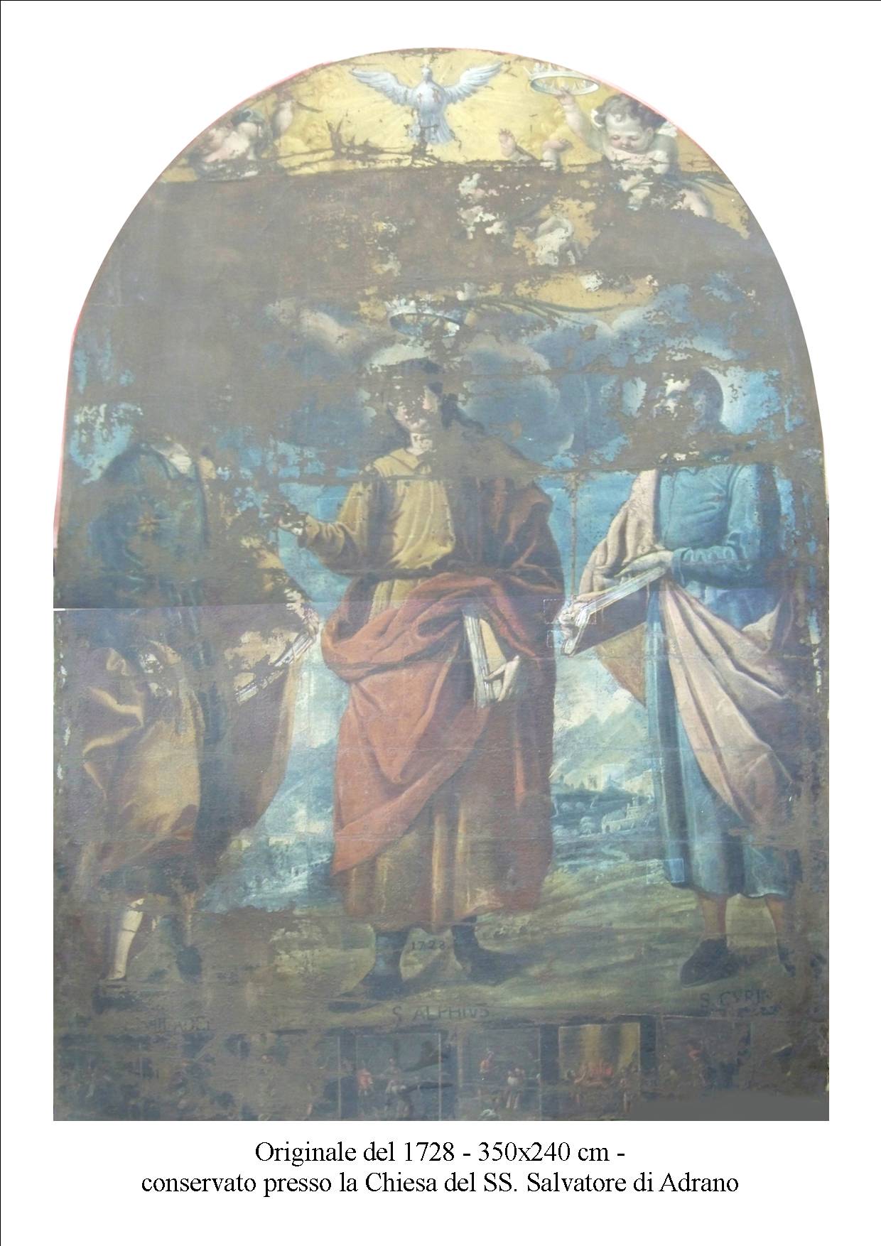 Chiesa Sant'Alfio Adrano Quadro